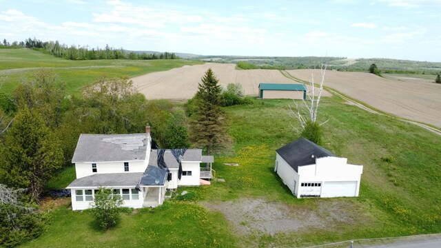 61 Brook Rd, Saint Agatha, ME 04772 - aerial view of sparsely populated area