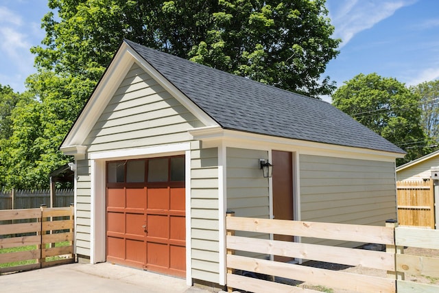 205 Beach St, Saco, ME 04072 - detached garage with driveway