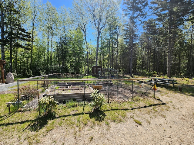 34 Sandy Acres Dr, Sullivan, ME 04664 - view of yard with a garden