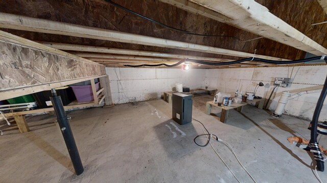 34 Sandy Acres Dr, Sullivan, ME 04664 - view of unfinished basement