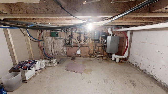 34 Sandy Acres Dr, Sullivan, ME 04664 - unfinished below grade area featuring water heater