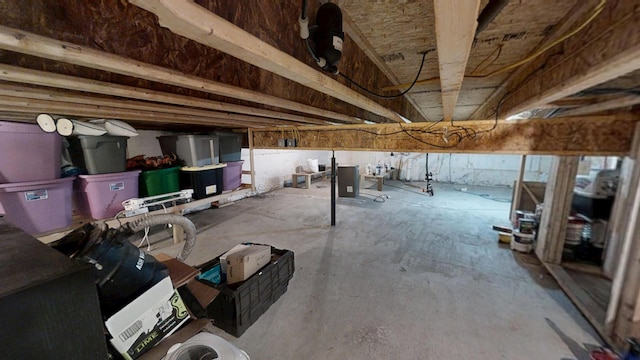 34 Sandy Acres Dr, Sullivan, ME 04664 - view of unfinished below grade area