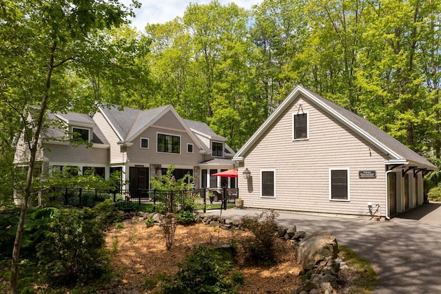 38 Darcy Rd, York, ME 03909 - view of front of house with a patio
