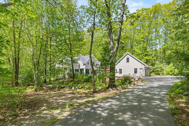 38 Darcy Rd, York, ME 03909 - view of front of property with asphalt driveway