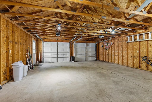 40 Guptill Rd, Belgrade, ME 04917 - garage with a garage door opener