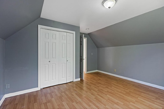 40 Guptill Rd, Belgrade, ME 04917 - additional living space featuring lofted ceiling and light wood-style flooring