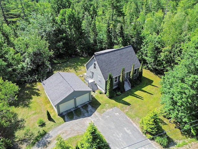 40 Guptill Rd, Belgrade, ME 04917 - view of subject property featuring a forest