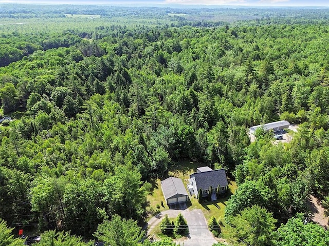 40 Guptill Rd, Belgrade, ME 04917 - bird's eye view of a forest