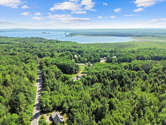 40 Guptill Rd, Belgrade, ME 04917 - drone / aerial view of a large body of water