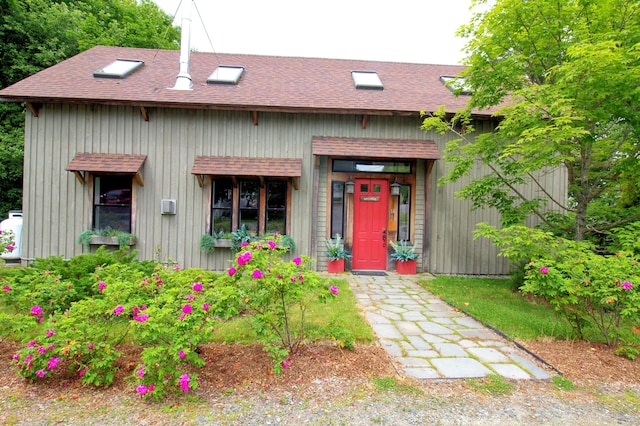 14 Jude Ln, Ellsworth, ME 04605 - view of front facade with roof with shingles