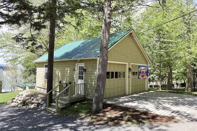 500 Black Point Rd, Beaver Cove, ME 04441 - view of detached garage