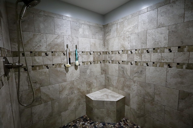 500 Black Point Rd, Beaver Cove, ME 04441 - bathroom with tiled shower