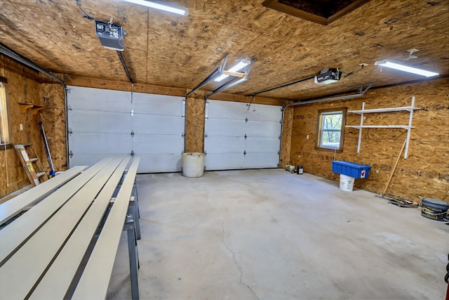 3 Reeds Ln, Belfast, ME 04915 - garage featuring a garage door opener
