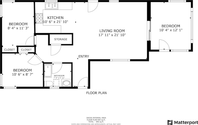 3 Reeds Ln, Belfast, ME 04915 - view of floor plan / room layout