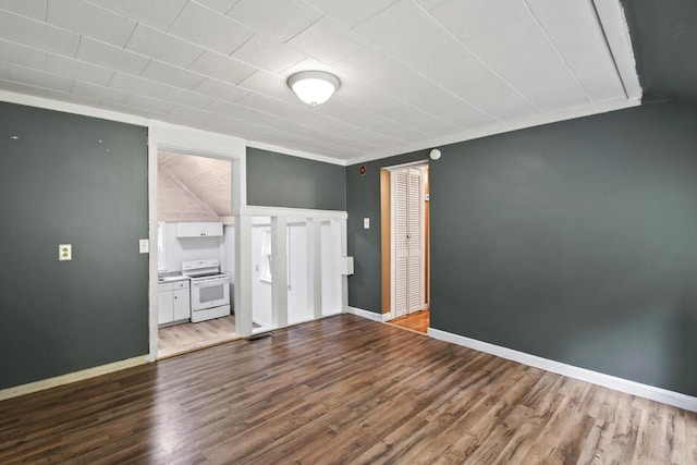 398 Hopper Rd, Acton, ME 04001 - spare room featuring wood finished floors and baseboards
