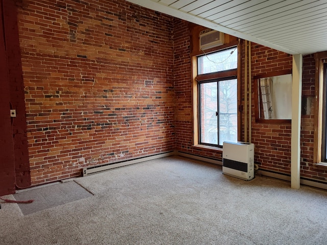 92-94 Main St, Auburn, ME 04210 - unfurnished sunroom with an AC wall unit
