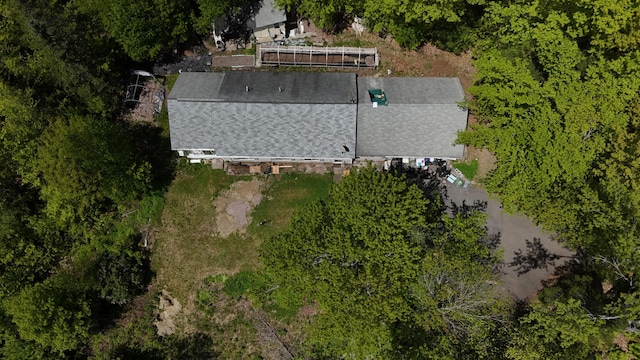 422 Cross Rd, Swanville, ME 04915 - aerial view of property and surrounding area