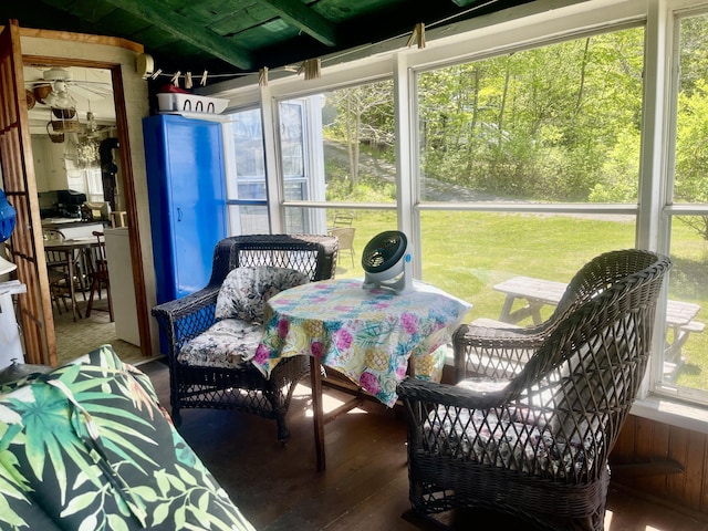 51 Rock Haven Dr, West Bath, ME 04530 - view of sunroom / solarium