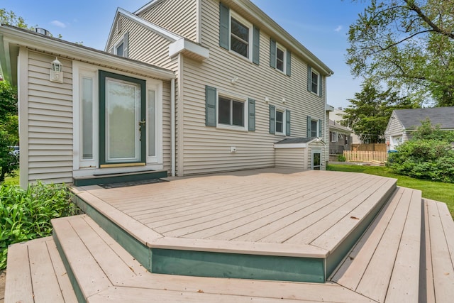 61 Carlyle Rd, Portland, ME 04103 - view of deck