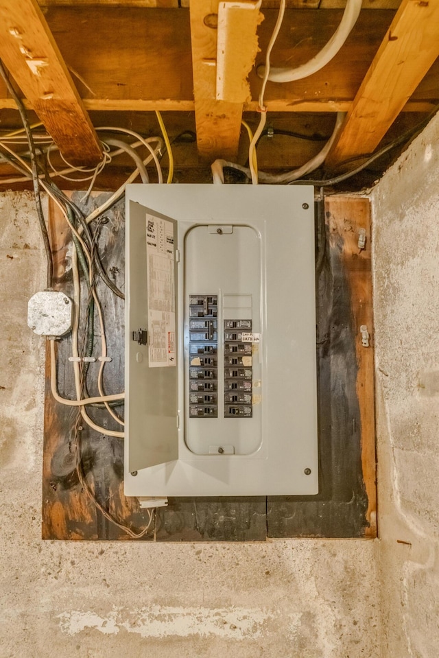 61 Carlyle Rd, Portland, ME 04103 - utilities with electric panel