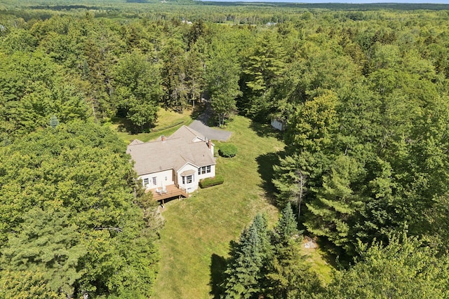 61 Crestview Ln, Brunswick, ME 04011 - view of subject property featuring a forest
