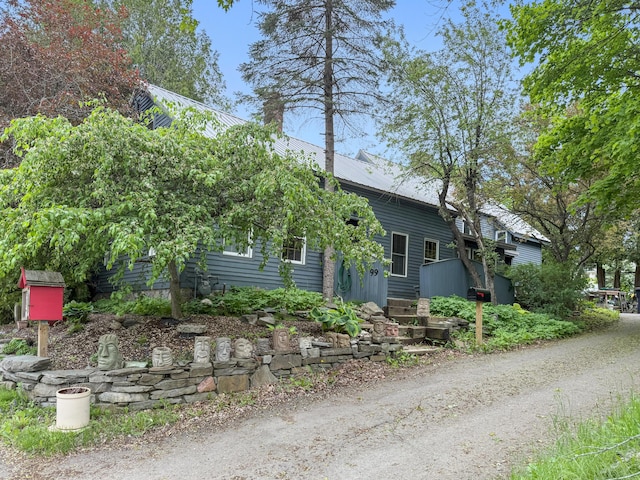 99 Kenduskeag Ave, Bangor, ME 04401 - view of front of house with metal roof