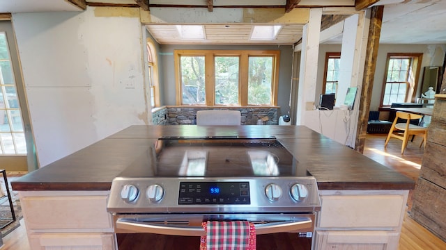 99 Kenduskeag Ave, Bangor, ME 04401 - kitchen with stainless steel electric range