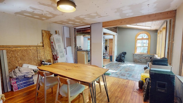 99 Kenduskeag Ave, Bangor, ME 04401 - dining space with wood-type flooring