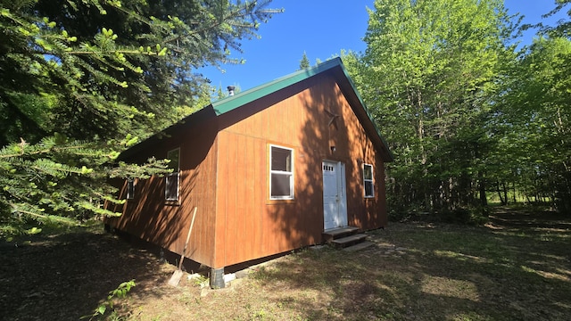 55.4AC Fire Rd, Linneus, ME 04730 - view of outdoor structure featuring entry steps