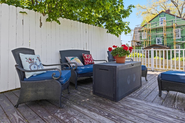 797 Main St, South Portland, ME 04106 - deck with outdoor lounge area