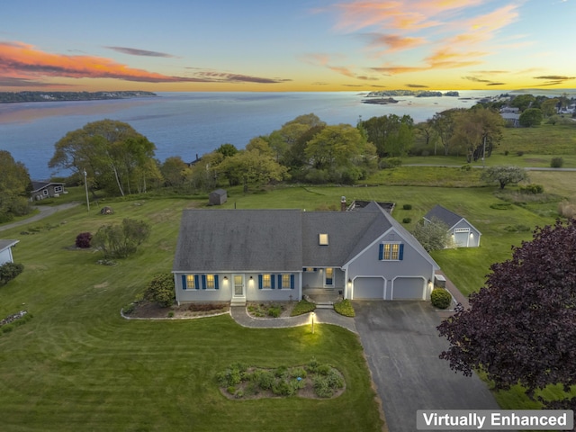 14 Merriconeag Ln, Harpswell, ME 04079 - view of subject property featuring a nearby body of water