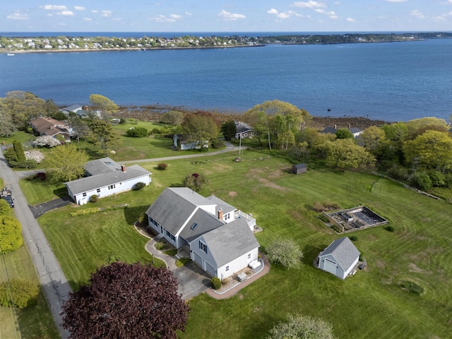 14 Merriconeag Ln, Harpswell, ME 04079 - aerial view of a nearby body of water