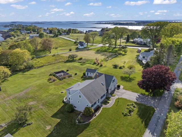 14 Merriconeag Ln, Harpswell, ME 04079 - bird's eye view of a nearby body of water