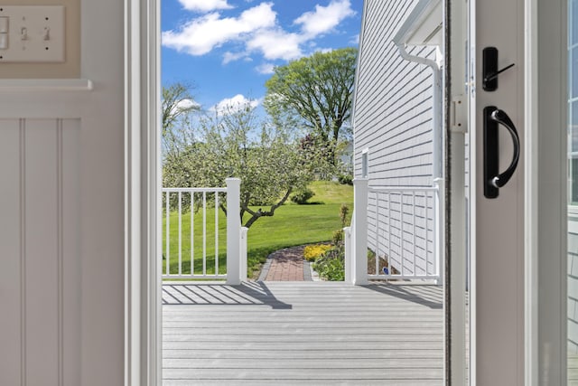 14 Merriconeag Ln, Harpswell, ME 04079 - view of doorway