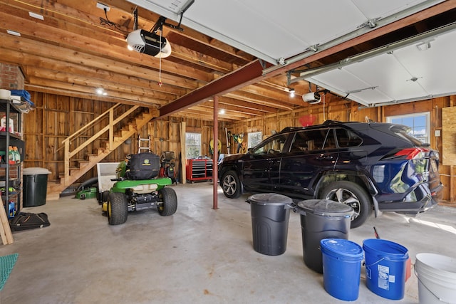 14 Merriconeag Ln, Harpswell, ME 04079 - garage with a garage door opener