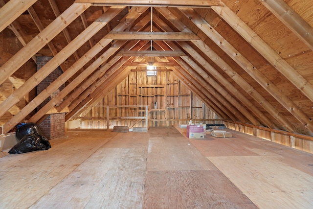 14 Merriconeag Ln, Harpswell, ME 04079 - view of unfinished attic