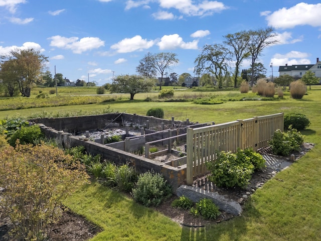 14 Merriconeag Ln, Harpswell, ME 04079 - view of grassy yard with a garden and a rural view