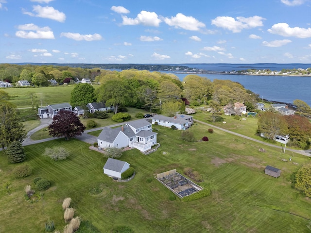 14 Merriconeag Ln, Harpswell, ME 04079 - bird's eye view of a nearby body of water
