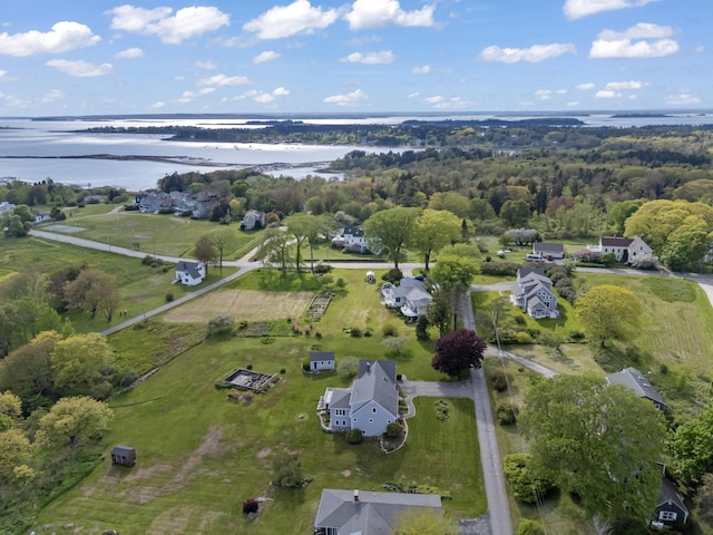 14 Merriconeag Ln, Harpswell, ME 04079 - aerial view of property's location with a nearby body of water