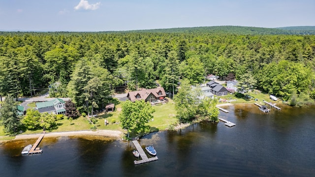 147 Sand Bar Rd, Windham, ME 04062 - aerial view of property's location with a nearby body of water
