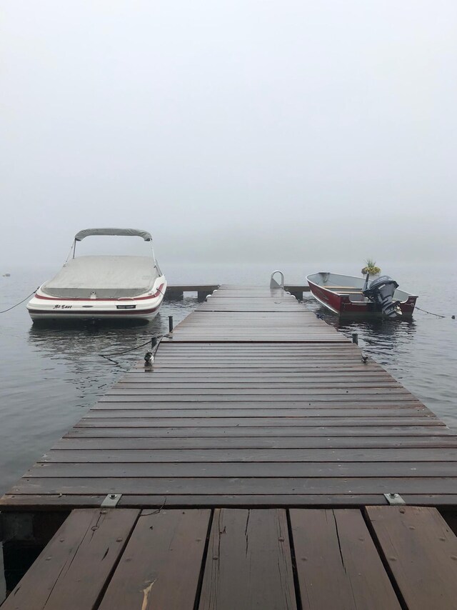 147 Sand Bar Rd, Windham, ME 04062 - dock area with a water view