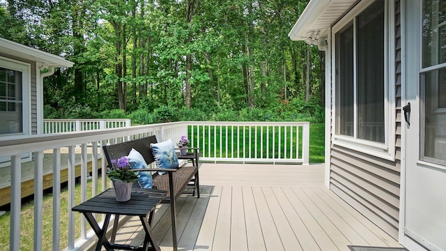 17 Cammock Rd Unit 17, Scarborough, ME 04074 - view of wooden terrace