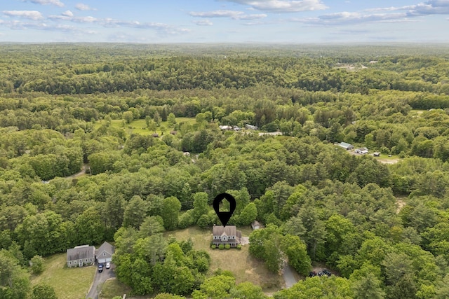26 Serenity Ln, Topsham, ME 04086 - drone / aerial view of a forest