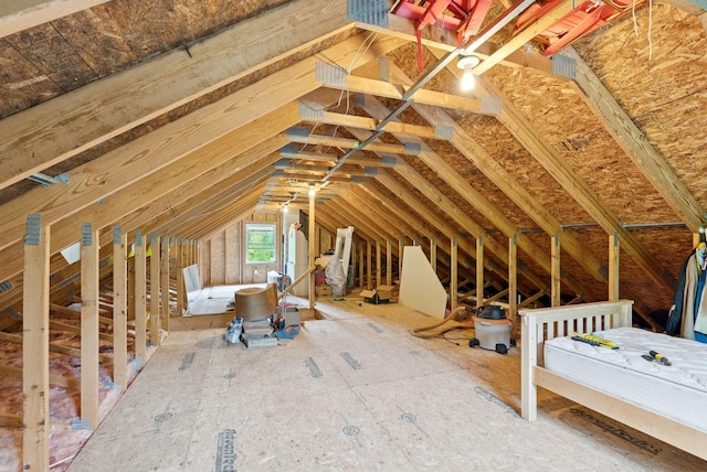 26 Serenity Ln, Topsham, ME 04086 - view of unfinished attic