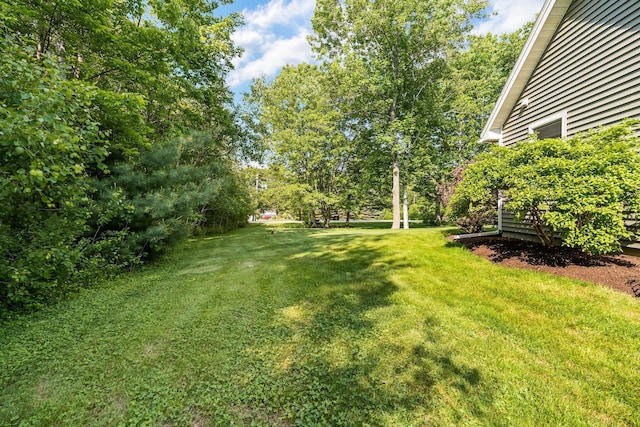 60 Evergreen Dr, Hermon, ME 04401 - view of grassy yard