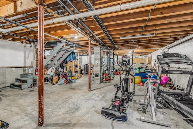 60 Evergreen Dr, Hermon, ME 04401 - view of workout area