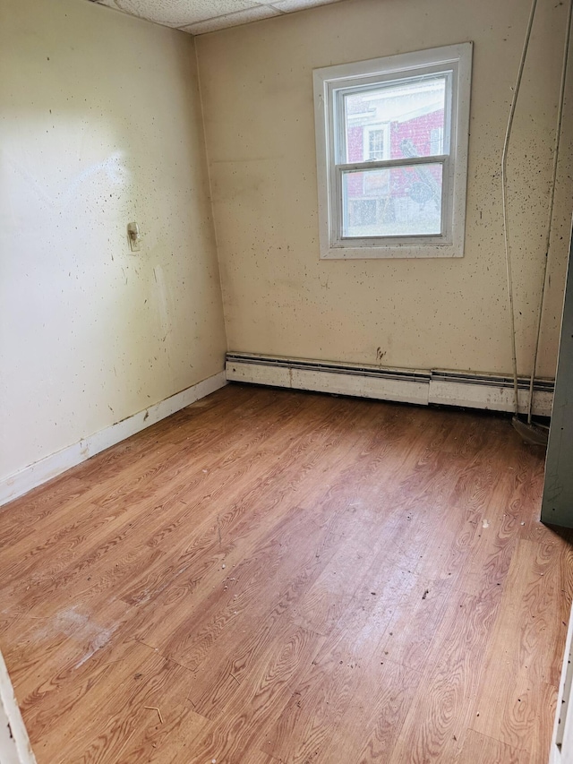 156 Railroad St, Clinton, ME 04927 - spare room with wood finished floors