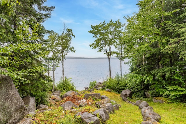 32 Sandy Beach Rd, Danforth, ME 04424 - water view