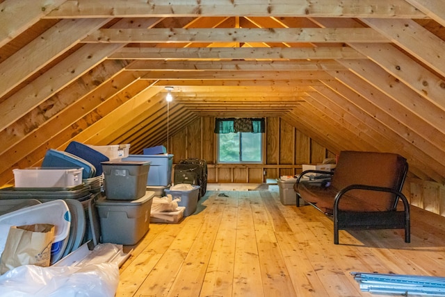 32 Sandy Beach Rd, Danforth, ME 04424 - view of attic