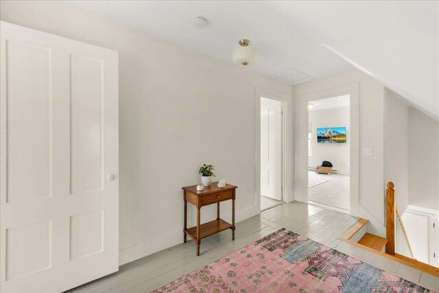 276 N Sedgwick Rd, Sedgwick, ME 04676 - hall with light wood finished floors